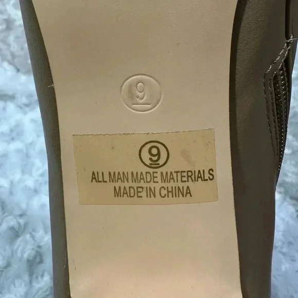 Olivia Ferguson Tan Slouchy Heeled Zipper Ankle Boots - Picture 8 of 15